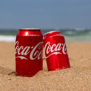 coca cola, beach, summer